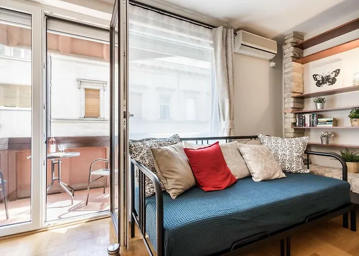דירה Bpr Golden Corner With Balcony & A/c